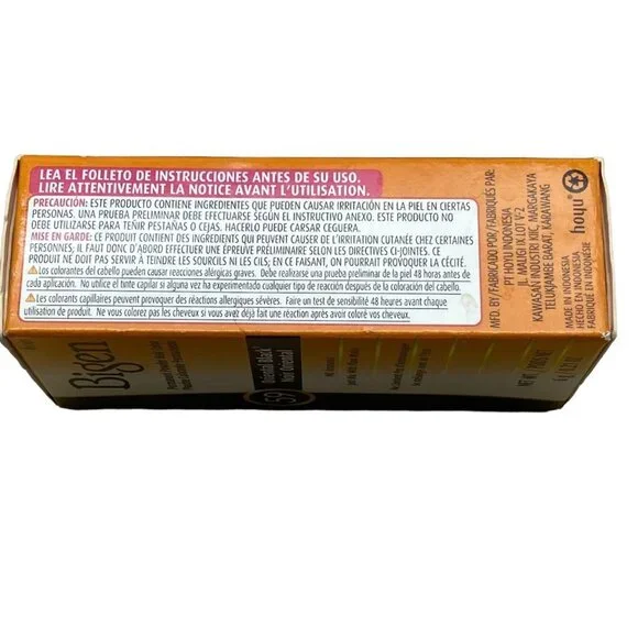 Bigen Ammonia Free Permanent Powder Hair Color #59 Oriental Black - Picture 2 of 6